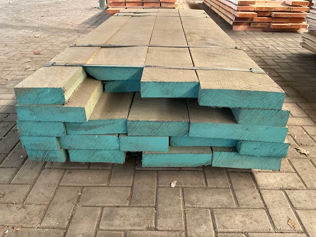 Europees eiken balken 65 mm ca. 0,8 m³ - afbeelding 5 van  5