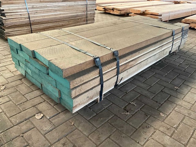 Europees eiken balken 65 mm ca. 0,8 m³ - afbeelding 2 van  5
