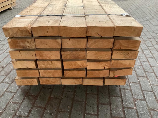 Europees eiken balken 80x200 mm (30x) - afbeelding 1 van  5
