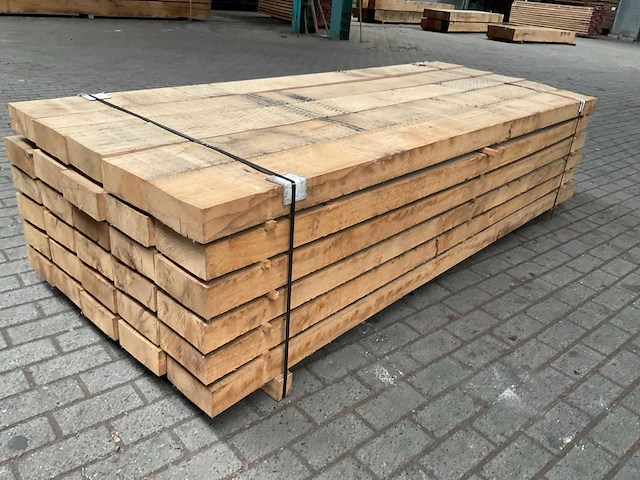 Europees eiken balken 80x200 mm (30x) - afbeelding 2 van  5