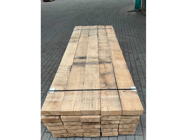 Europees eiken balken 80x200 mm (30x) - afbeelding 4 van  5