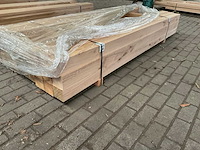 Europees eiken balken voorgeschaafd 100x100 mm ca. 0,65 m³