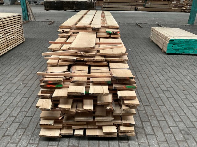 Europees eiken planken 26 mm ca. 1,8 m³ - afbeelding 3 van  5