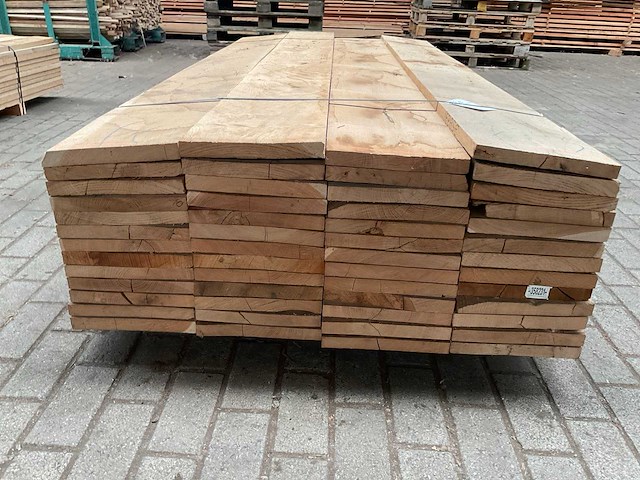 Europees eiken planken 27x255 mm ca. 0,8 m³ - afbeelding 2 van  5