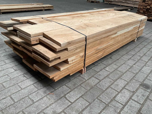 Europees eiken planken 27x255 mm ca. 0,8 m³ - afbeelding 3 van  5