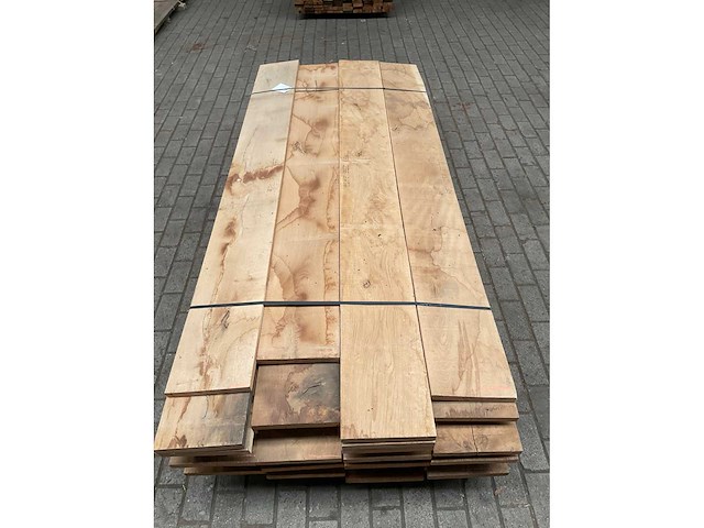 Europees eiken planken 27x255 mm ca. 0,8 m³ - afbeelding 5 van  5