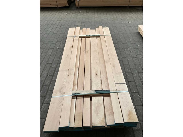 Europees eiken planken geschaafd op 35 mm ca. 0,4 m³ - afbeelding 5 van  5