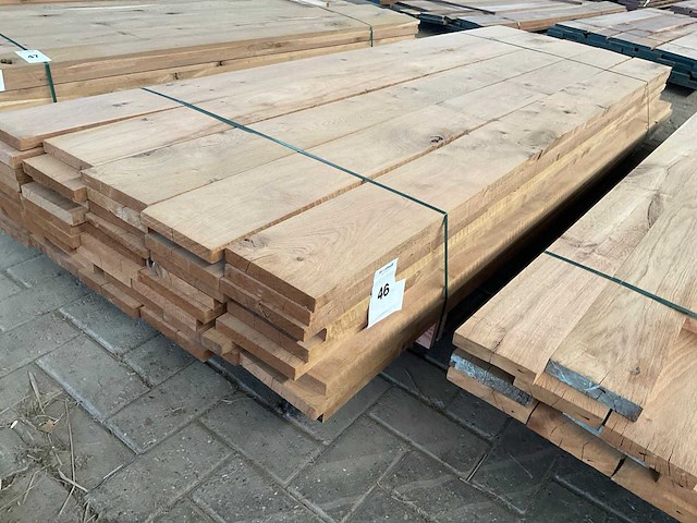 Europees eiken planken gestoomd 23x180 mm (45x) - afbeelding 4 van  5