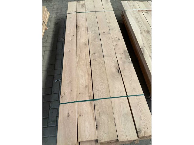 Europees eiken planken gestoomd 23x180 mm (45x) - afbeelding 2 van  5
