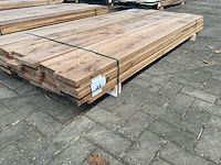 Europees eiken planken gestoomd 27 mm ca. 0,35 m³ - afbeelding 1 van  5