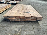 Europees eiken planken gestoomd 27 mm ca. 0,35 m³ - afbeelding 2 van  5