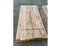 Europees eiken planken gestoomd 27 mm ca. 0,35 m³ - afbeelding 5 van  5