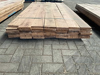 Europees eiken planken gestoomd 27 mm ca. 0,35 m³ - afbeelding 2 van  4