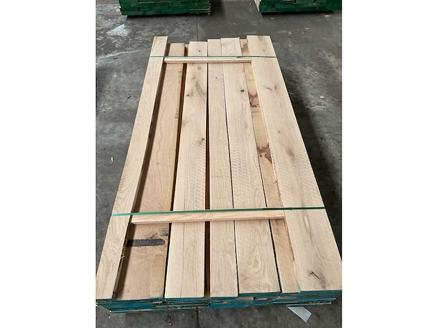 Europees eiken planken voorgeschaafd op 35 mm ca. 0,6 m³ - afbeelding 5 van  5