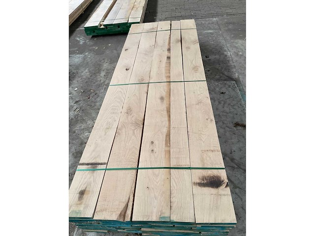 Europees eiken planken voorgeschaafd op 35 mm ca. 1,1 m³ - afbeelding 5 van  5