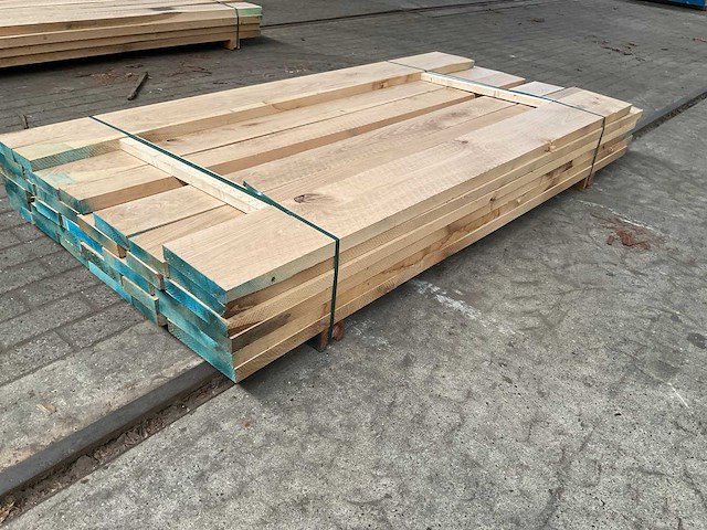 Europees eiken voorgeschaafd op 35 mm ca 0.4 m³ - afbeelding 3 van  5