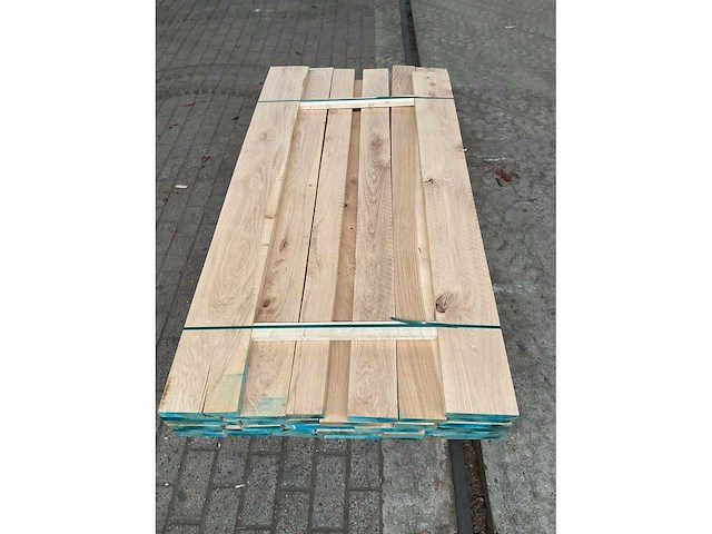 Europees eiken voorgeschaafd op 35 mm ca 0.4 m³ - afbeelding 5 van  5