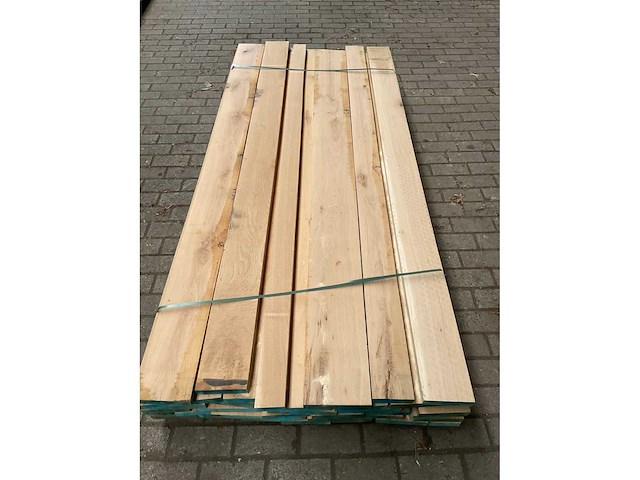 Europees eiken voorgeschaafd op 35 mm ca. 0,6 m³ - afbeelding 5 van  5
