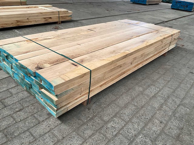 Europees eiken voorgeschaafd op 35 mm ca. 0,7 m³ - afbeelding 2 van  5