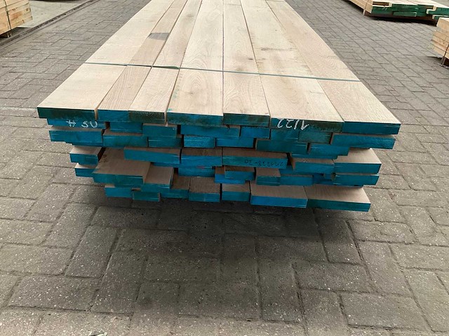 Europees eiken voorgeschaafd op 35 mm ca. 0,8 m³ - afbeelding 2 van  5