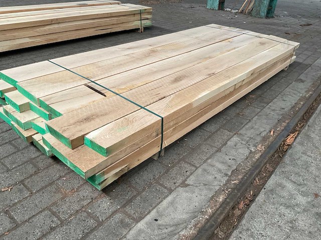 Europees eiken voorgeschaafd op 45 mm ca. 0,5 m³ - afbeelding 4 van  5