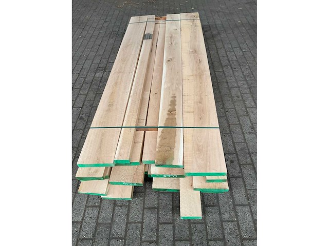 Europees eiken voorgeschaafd op 45 mm ca. 0,5 m³ - afbeelding 3 van  5