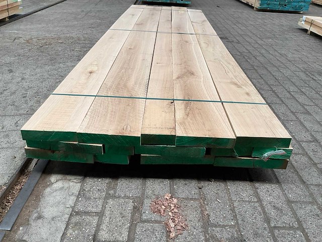 Europees eiken voorgeschaafd op 45 mm ca. 0,5 m³ - afbeelding 4 van  5