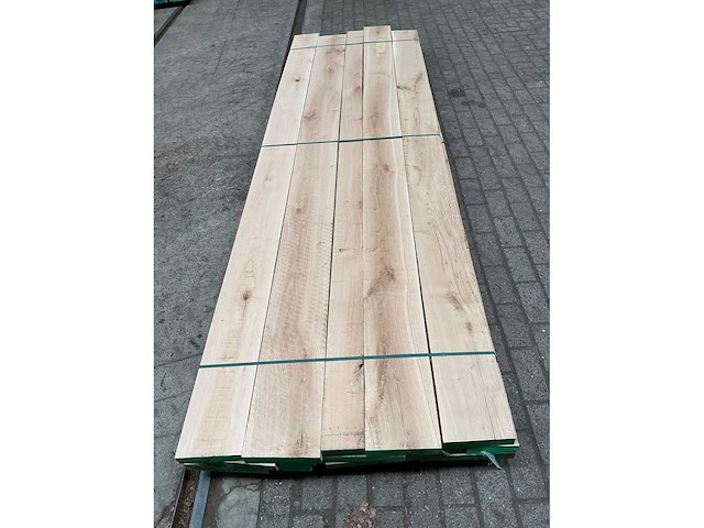 Europees eiken voorgeschaafd op 45 mm ca. 0,5 m³ - afbeelding 5 van  5