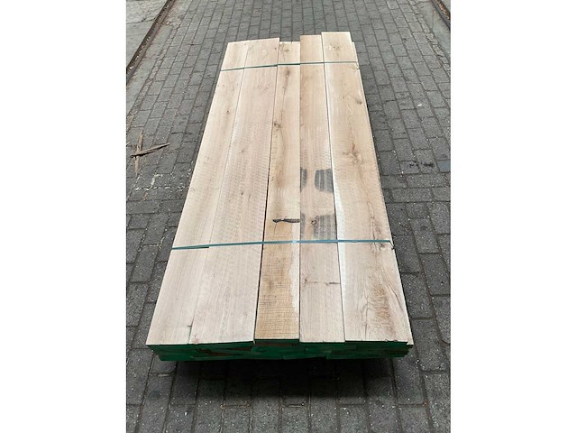 Europees eiken voorgeschaafd op 45 mm ca. 0,5 m³ - afbeelding 5 van  5