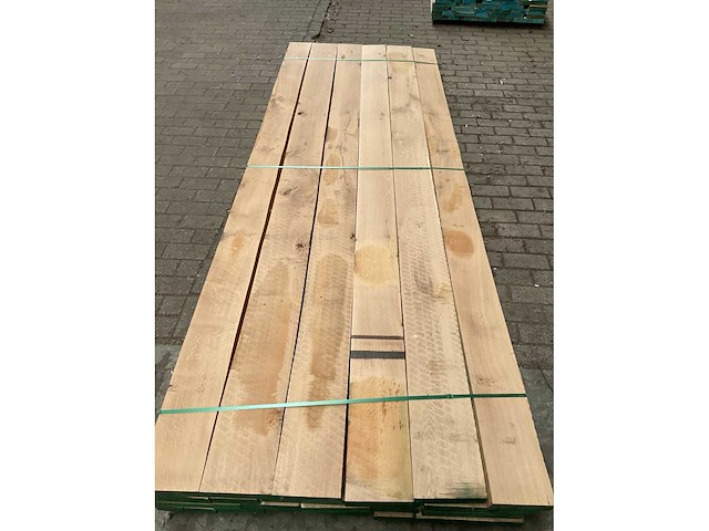 Europees eiken voorgeschaafd op 45 mm ca. 0,6 m³ - afbeelding 5 van  5