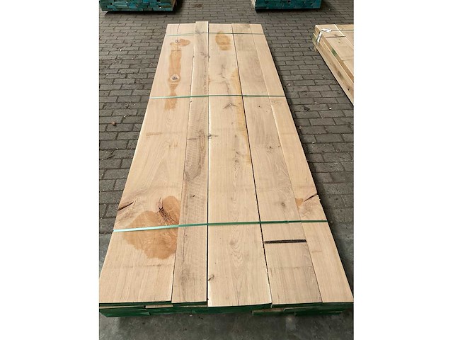 Europees eiken voorgeschaafd op 45 mm ca. 0,6 m³ - afbeelding 5 van  5