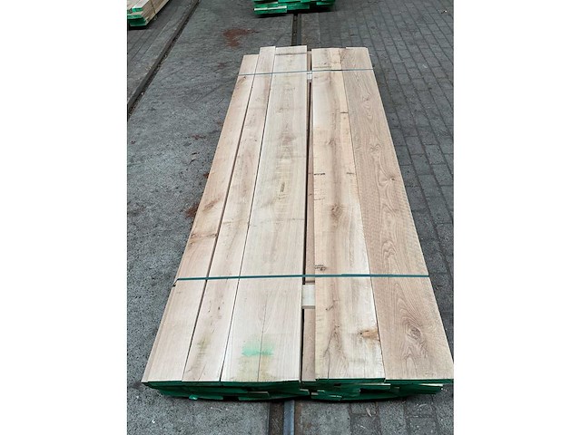 Europees eiken voorgeschaafd op 45 mm ca. 0,65 m³ - afbeelding 5 van  5