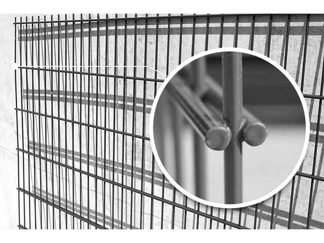 Europees fabrikaat 2d 6/5/6 partij dubbel draadpanelen met palen en bevestigingen - afbeelding 9 van  12