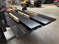 Europees fabrikaat 2d 6/5/6mm dubbelstaafmat partij omheining met palen en bevestigingen - afbeelding 5 van  11