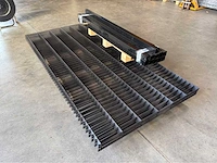 Europees fabrikaat dubbelstaafmat 6/5/6mm lot panelen met palen en bevestigingen - afbeelding 3 van  11
