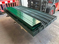 Europees fabrikaat dubbelstaafmat 6/5/6mm lot panelen met palen en bevestigingen - afbeelding 5 van  11