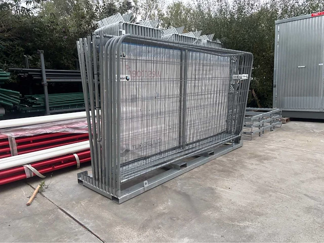 Europees fabrikaat verstevigd bouwhekkens - afbeelding 2 van  5