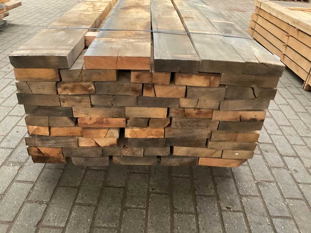 Europees kastanje planken 52 mm ca. 1,4 m³ - afbeelding 2 van  5