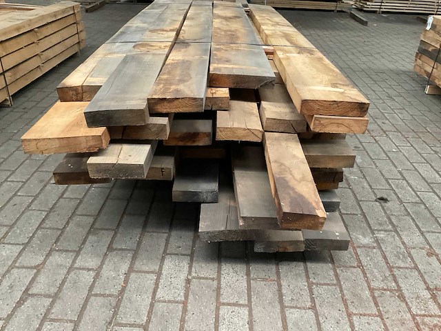 Europees kastanje planken 52 mm ca. 1,4 m³ - afbeelding 4 van  5