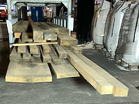 Europese eiken balken 1,116 m³ - afbeelding 2 van  5