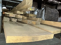Europese eiken balken 1,116 m³ - afbeelding 3 van  5