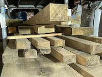 Europese eiken balken 1,116 m³ - afbeelding 4 van  5