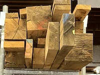 Europese eiken balken 1,224 m³ - afbeelding 3 van  5