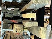 Europese eiken balken 1,318 m³ - afbeelding 2 van  5