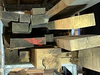 Europese eiken balken 1,318 m³ - afbeelding 3 van  5