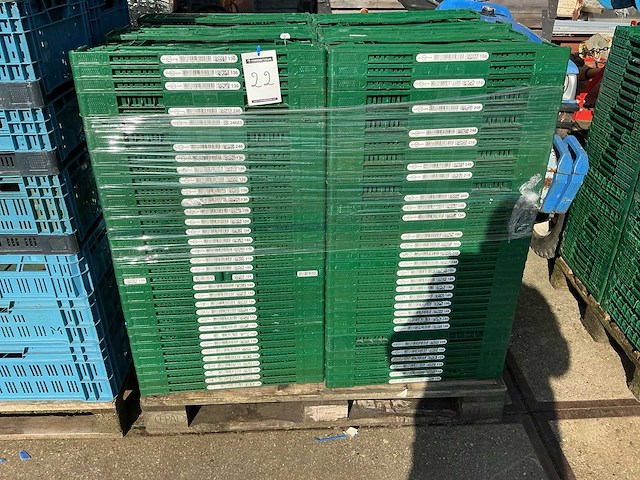 Europool systeem 156/216/256 partij vouw kratten - afbeelding 1 van  1