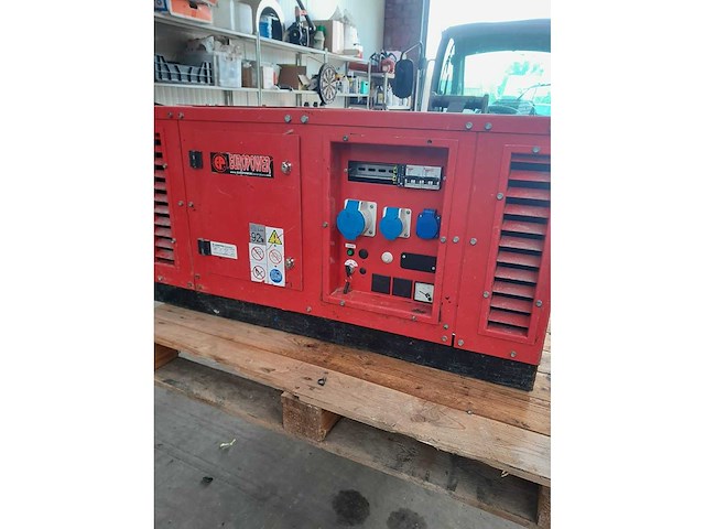 Europower 9kva stroomgenerator - afbeelding 2 van  4