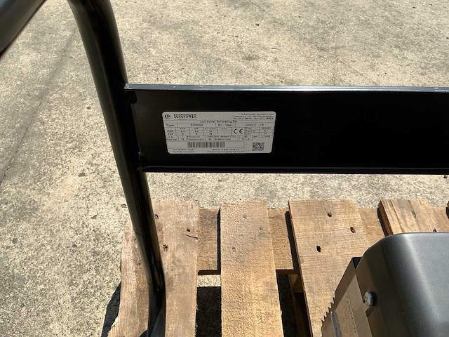 Europower ep600 5,4 kw stroomgenerator - afbeelding 2 van  2