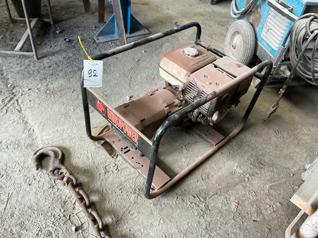 Europower ep6000 stroomgenerator - afbeelding 1 van  4
