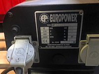 Europower noodstroomaggregaat - afbeelding 2 van  2